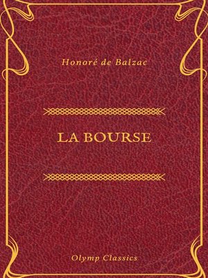 cover image of La Bourse (Olymp Classics)